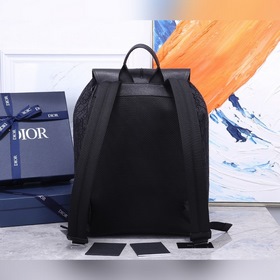 Мужской рюкзак Dior Oblique Модель： CD： 93319 Черный Фотография