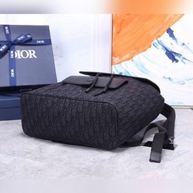 Мужской рюкзак Dior Oblique Модель： CD： 93319 Черный Фотография