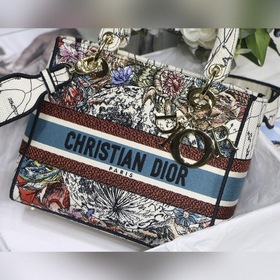 DIOR Lady D вышитая серия, модель M8002 Молочно-белый зодиак Нов
