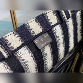Сумка Dior book tote с полосками Модель： 1286 Баланс полосок Вним