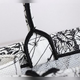 DIOR Lady Средняя сумка-тоут с вышивкой «Природа» Модель： D1286 