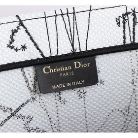 DIOR Lady Большая сумка-тоут с вышивкой «Природа» Модель： D1286 Э