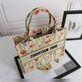 DIOR Lady Средняя сумка с золотыми кистями Модель： D1286 Легкая