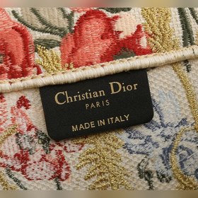 DIOR Lady Средняя сумка с золотыми кистями Модель： D1286 Легкая 