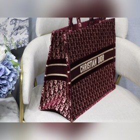 Dior Book Tote Бархатная серия Большой размер Модель M1286 Борд