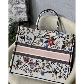 DIOR TOTE сумка с розовым узором Впервые представленная сумка TOT