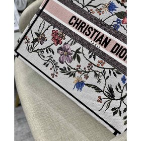 DIOR TOTE сумка с розовым узором Впервые представленная сумка TOT