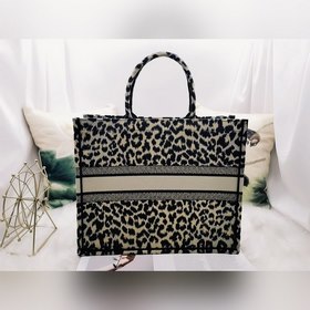 DIOR Женская сумка-тоут с новым леопардовым принтом Впервые предс