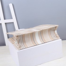 Сумка Dior Book Tote с полосками бежевого цвета  Эта сумка Book