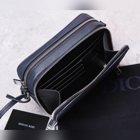 Новая сумка через плечо DIOR из зернистой кожи бычка Модель： 9331