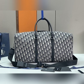 DIOR Dio Lingot 50 Сумка Синий ткань Артикул： 93338 Сумка Dio