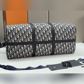 DIOR Dio Lingot 50 Сумка Синий ткань Артикул： 93338 Сумка Dio