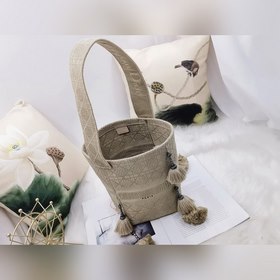 DIOR D-Bubble сумка-бакет, персиковый цвет Современная и модная с