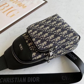 Мужская сумка на грудь Dior Модель 6090 Фотография реального тов