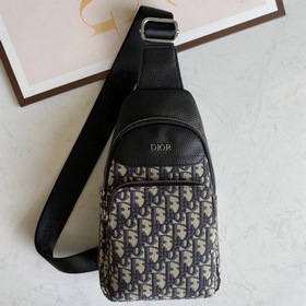 Мужская сумка на грудь Dior Модель 6090 Фотография реального тов