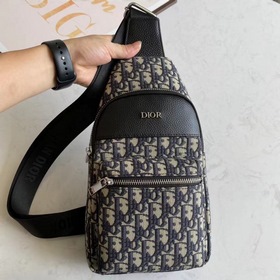 Мужская сумка на грудь Dior Модель 6092 Фотография реального тов