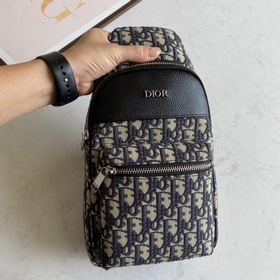 Мужская сумка на грудь Dior Модель 6092 Фотография реального тов