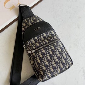 Мужская сумка на грудь Dior Модель 6092 Фотография реального тов