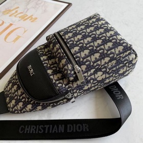 Мужская сумка на грудь Dior Модель 6092 Фотография реального тов