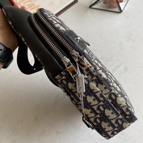 Мужская сумка на грудь Dior Модель 6085 Фотография реального тов