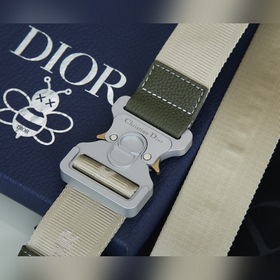 Dior Мужская сумка через плечо/нагрудная сумка цвета хаки Модель