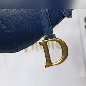 DIOR saddle Серия с градиентным цветом Градиентный синий Модель M