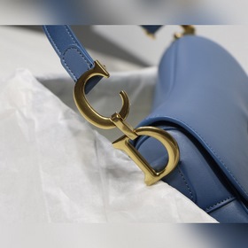 DIOR saddle Серия с градиентным цветом Градиентный синий Модель M