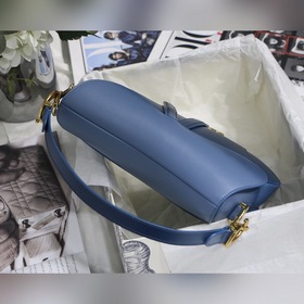 DIOR saddle Серия с градиентным цветом Градиентный синий Модель M