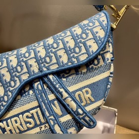 Dior saddleOblique Лимитированная серия  Сумка-седло Будьте кла