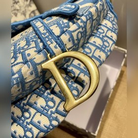 Dior saddleOblique Лимитированная серия  Сумка-седло Будьте кла