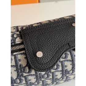 DIOR Dio Lingot 50 сумка из синей ткани Модель 93335 Сумка Dio 