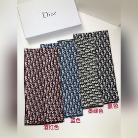 Шарф Dior Шарф Dior Высококачественный шелковый шарф с диагональ