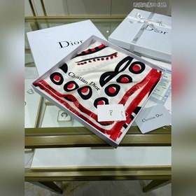 Шарф DIOR D Zoo из коллекции Tropical Rainforest, 100% шелк, ручн