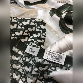 DIOR Шарф из шелка, двухслойный, 100% шелк высшего качества Длинн