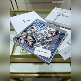 DIOR D Таро-принт 90 Шелковый платок 100% шелк высшего качества