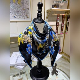 DIOR Цветной бабочка 90, шелковый платок  100% шелк высшего кач