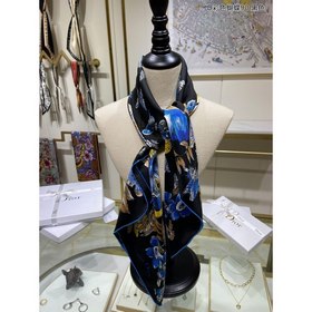 DIOR Цветной бабочка 90, шелковый платок  100% шелк высшего кач