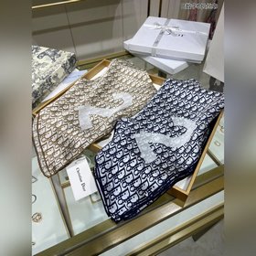DIOR D Цифровой длинный шарф 100% шелк высшего качества Отлично