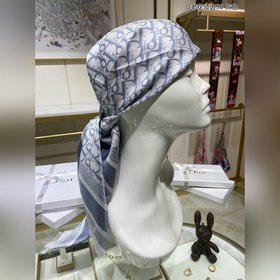 Dior D старинный шелковый платок с бахромой 90% шелк Отлично подх