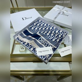 Dior D старинный шелковый платок с бахромой 90% шелк Отлично подх