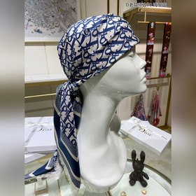 Dior D старинный шелковый платок с бахромой 90% шелк Отлично подх