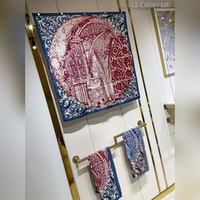 DIOR Д-таро с принтом, 90% шелк, квадратный платок, 100% шелк вы