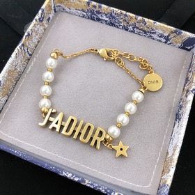 Dior Браслет с пятиконечной звездой и буквами JADIOR