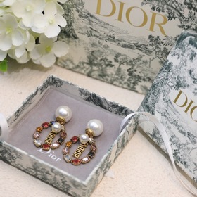 Длинные серьги DIOR Jadior с цветными бриллиантами Выберите неско