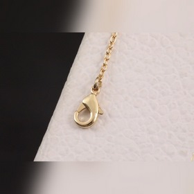 DIOR Ожерелье С символическим элементом бренда, вплетенным в ме