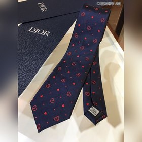 Мужской галстук Dior с вышитым логотипом Идеальный выбор для демо