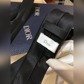 Мужской галстук Dior с вышитым логотипом Идеальный выбор для демо