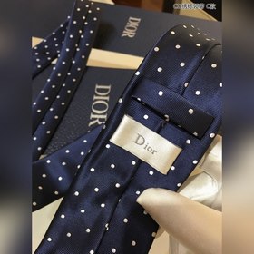 Мужской галстук Dior CD с вышитым логотипом Идеальный выбор для д