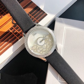 Женские часы Dior  Импортный кварцевый механизм  Сталь 316L Ди