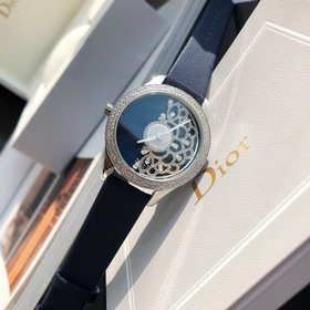 Женские часы Dior  Импортный кварцевый механизм  Сталь 316L Ди